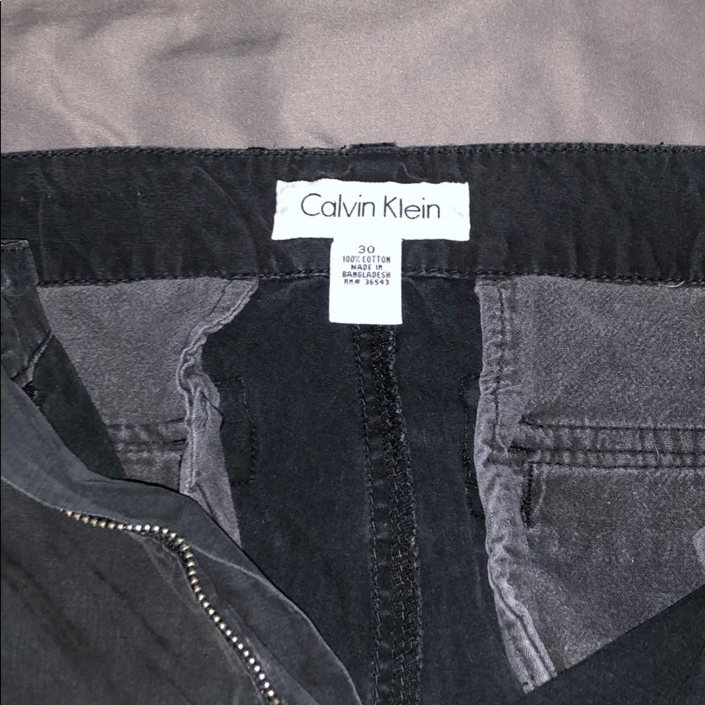 Calvin Klein black Khaki shorts